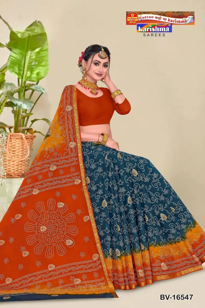 [16547] Karishma (Soft) Cotton Saree 1234