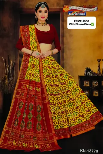 Karishma Rangolee Pari Cotton Saree KN-13778